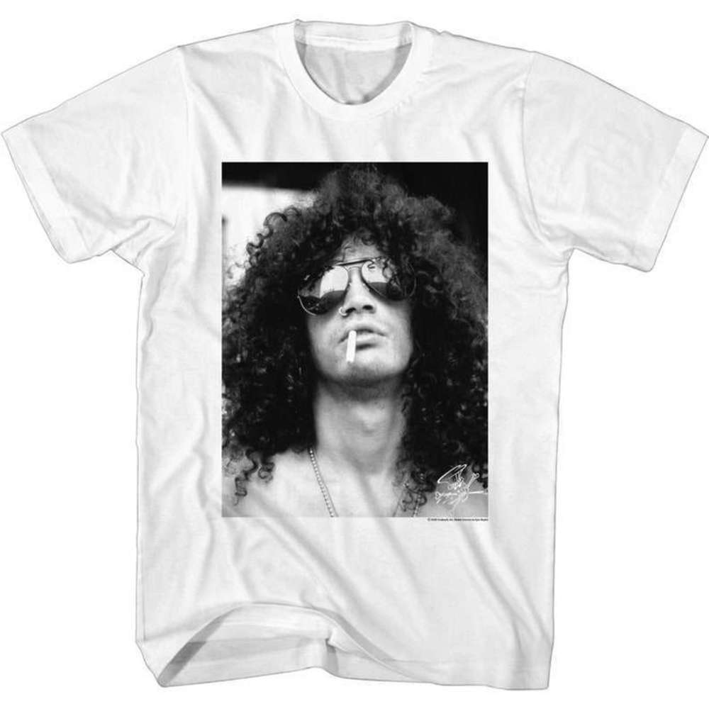 Slash Cig Guitar Legend Rock Fans Retro Big Print Unisex T-Shirt
